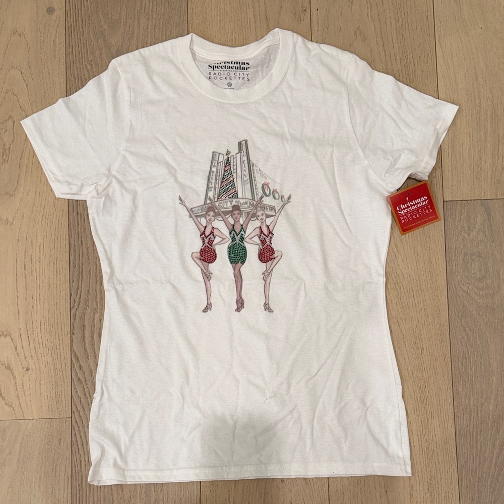 Rockettes Christmas Spectacular t shirt NWT